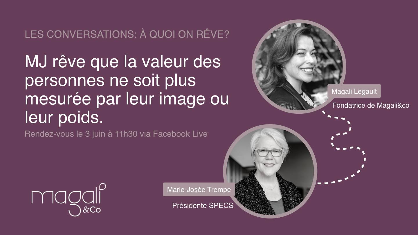 Marie-Josée Trempe 3 juin : La beauté des différences