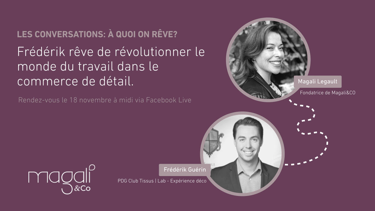 Frédérik Guérin 18 novembre : La transformation du commerce de détail