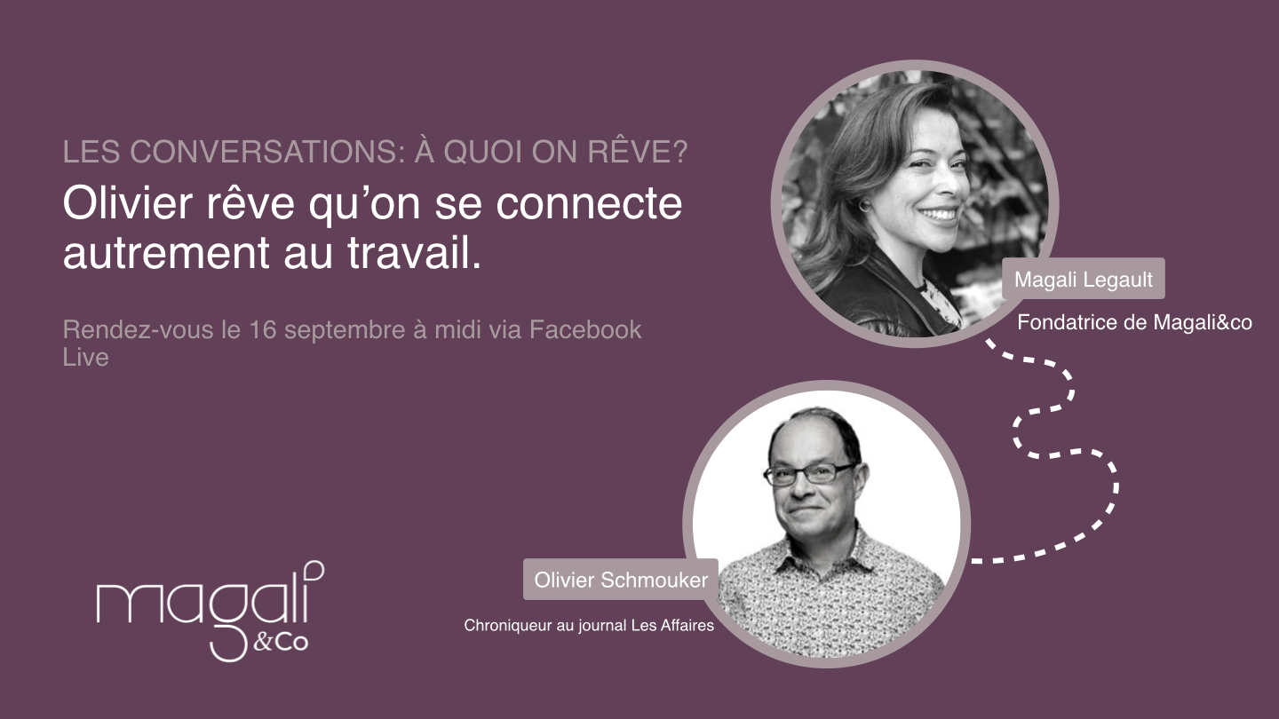 Olivier Schmouker 16 septembre: La connexion interpersonnelle au travail